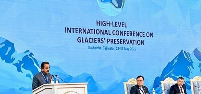 India Reaffirms Glacier Preservation Goals at Dushanbe Meet