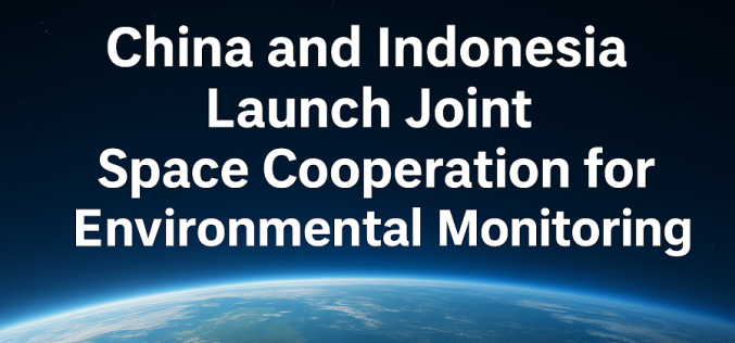China and Indonesia Launch Joint Space Cooperation for Environmental Monitoring