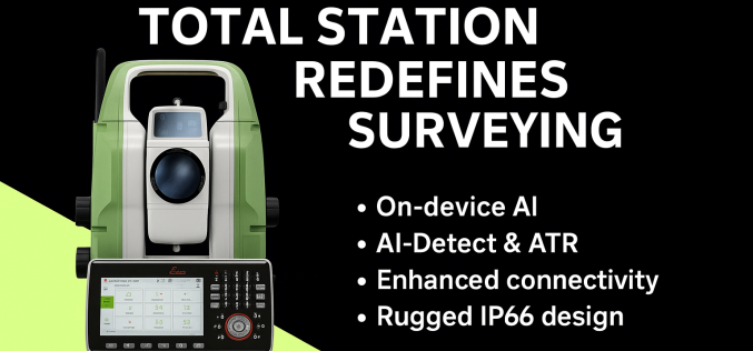 Next-Gen Leica TS20 Robotic Total Station Launched