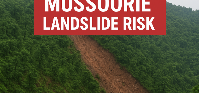 Study Warns of Rising Mussoorie Landslide Risk