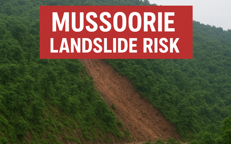 Study Warns of Rising Mussoorie Landslide Risk