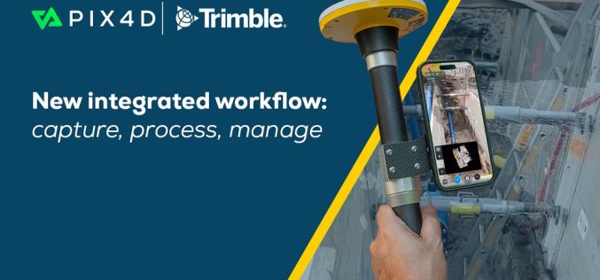 Pix4D To Provide An Accurate Data Capture Workflow With PIX4Dcatch And Trimble Connect