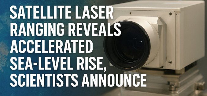 Satellite Laser Ranging Technique Reveals Accelerated Sea-Level Rise