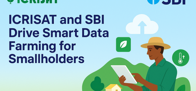 ICRISAT and SBI Drive Smart Data Farming for Smallholders