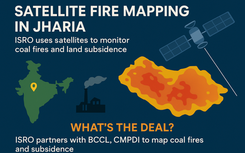 Satellite Fire Mapping Brings New Hope for Jharia’s Coalfield Crisis