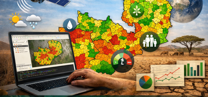 Open-Source Geospatial Framework for Drought Risk Mapping in Zambia