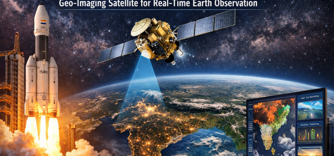 ISRO Set to Launch GISAT-1A Geo-Imaging Satellite for Real-Time Earth Observation