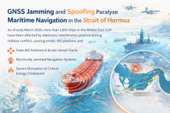 GNSS Jamming Crisis at the Strait of Hormuz Exposes Maritime Navigation Vulnerabilities
