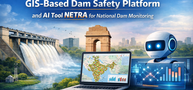 India Launches GIS-Based Dam Safety Platform and AI Tool NETRA for National Dam Monitoring
