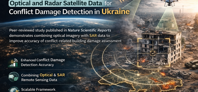 Researchers Integrate Optical and Radar Satellite Data for Conflict Damage Detection in Ukraine